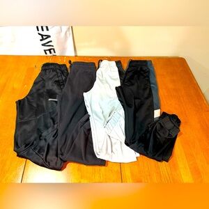 Assorted Black and Gray Joggers